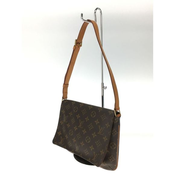 LOUIS VUITTON Musette Tango Monogram Canvas PVC Brown Bag - Picture 2 of 7